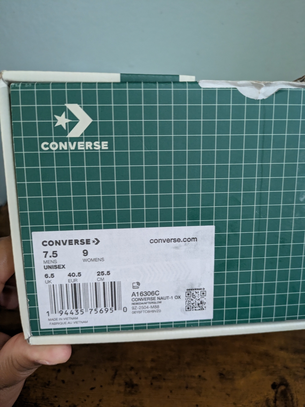 Converse x Golf Le Fleur Mint Green Women's Sneakers - Picture 3 of 9